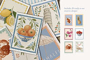 Mediterranean Collection, a Graphic by Paper Flowers Studio (Thumbnail 5 of 12)