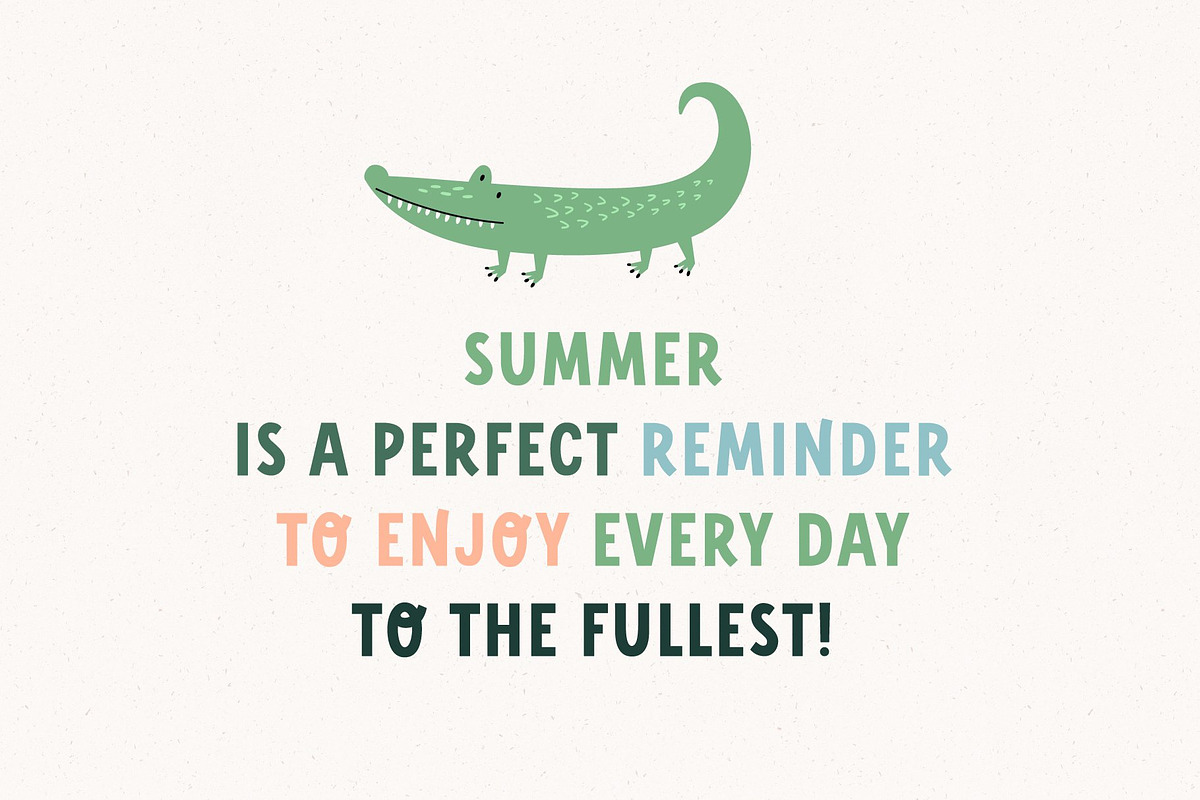 TROPICANA | Playful font, a Font by AngelinaKovel (Photo 10 of 15)