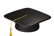 3D Graduation cap icons, an Object 3D Model by Hannet (Thumbnail 5 of 7)