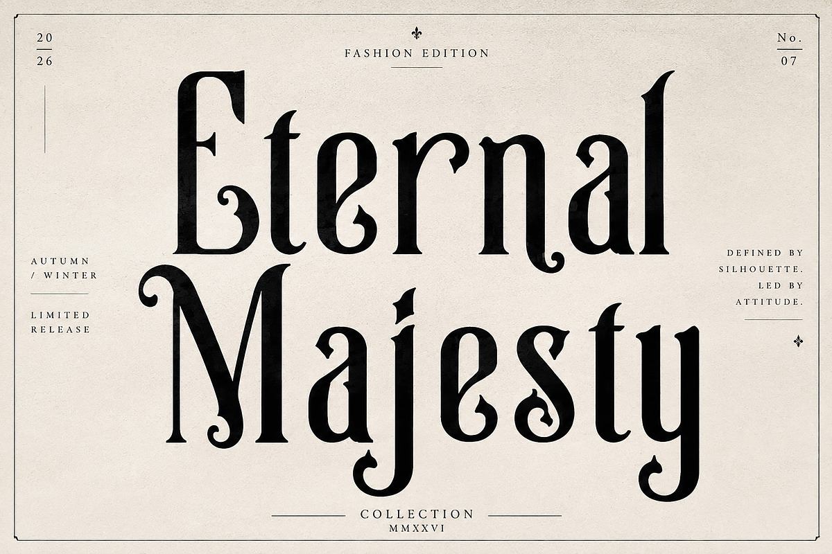 Royal Vesper, a Serif Font by Wow Magic (Photo 3 of 5)