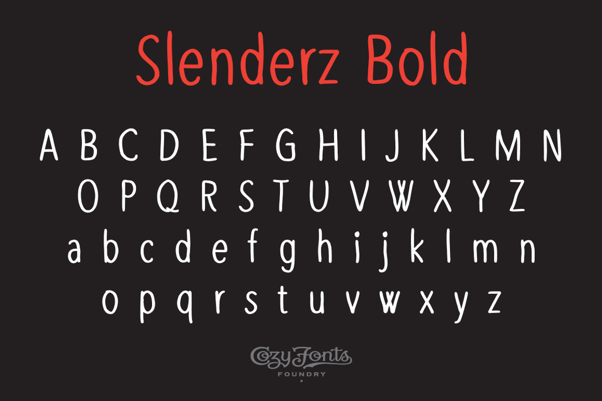 Slenderz Bold