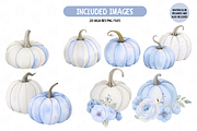 Pumpkin Bouquets PNG Bundle, an Illustration by TatiMockup (Thumbnail 3 of 4)