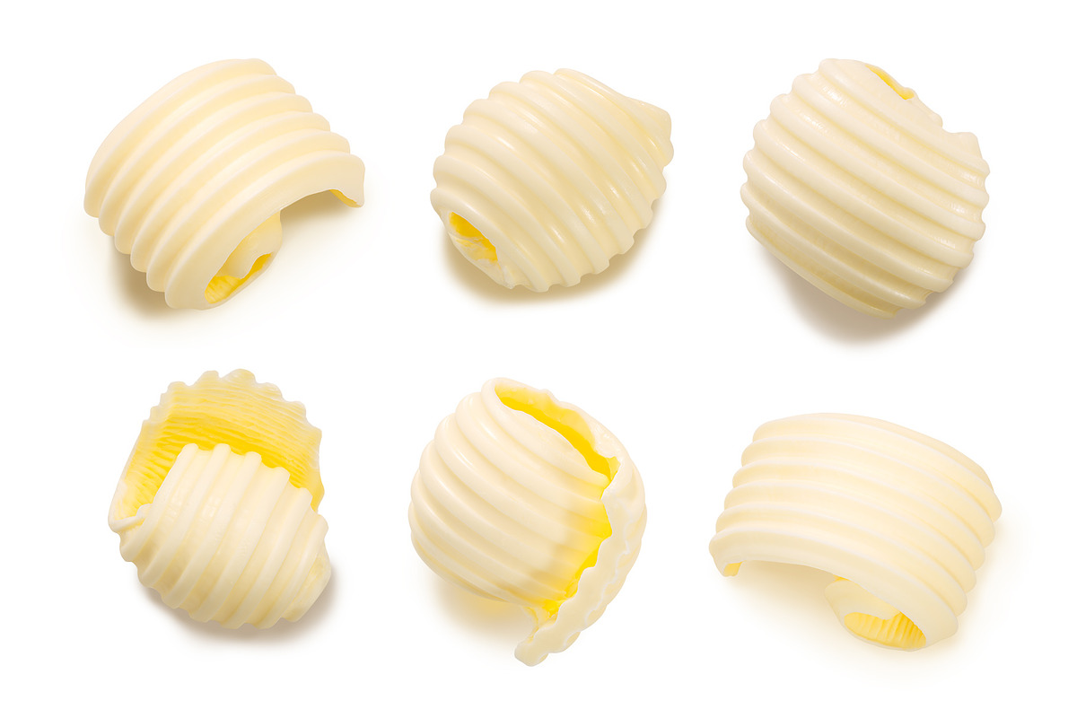 Butter curls top-down, an Object Graphic by Hortimages (Photo 1 of 2)