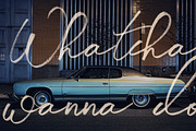 Midnight Brush & SVG Font, a Script Font by Cruzine (Thumbnail 6 of 19)