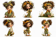 Easter Girl Clipart, an Illustration by Libby Wishes (Thumbnail 6 of 6)