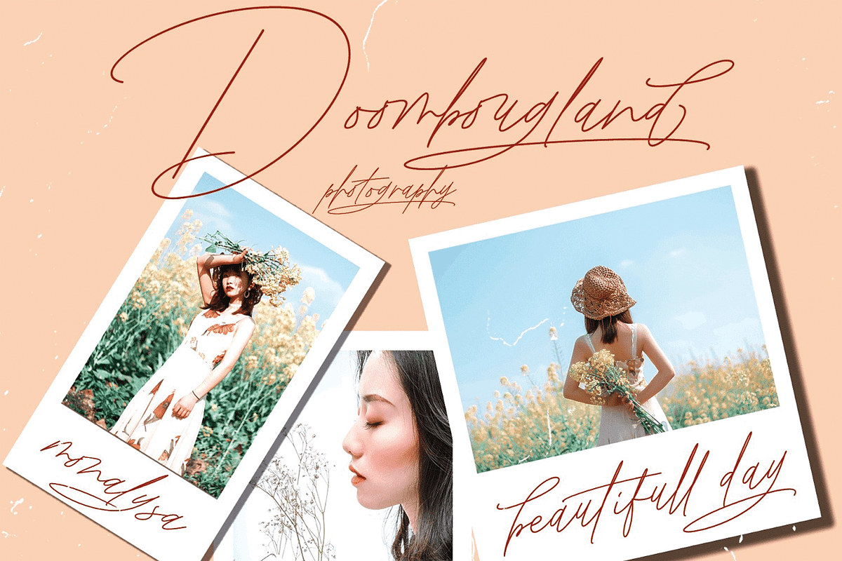 Martina Samantha, a Script Font by Meutuwah (Photo 3 of 8)