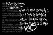 Stolen Hand - The Experimental Font, a Handwritten Font by Graphicfresh (Thumbnail 3 of 7)