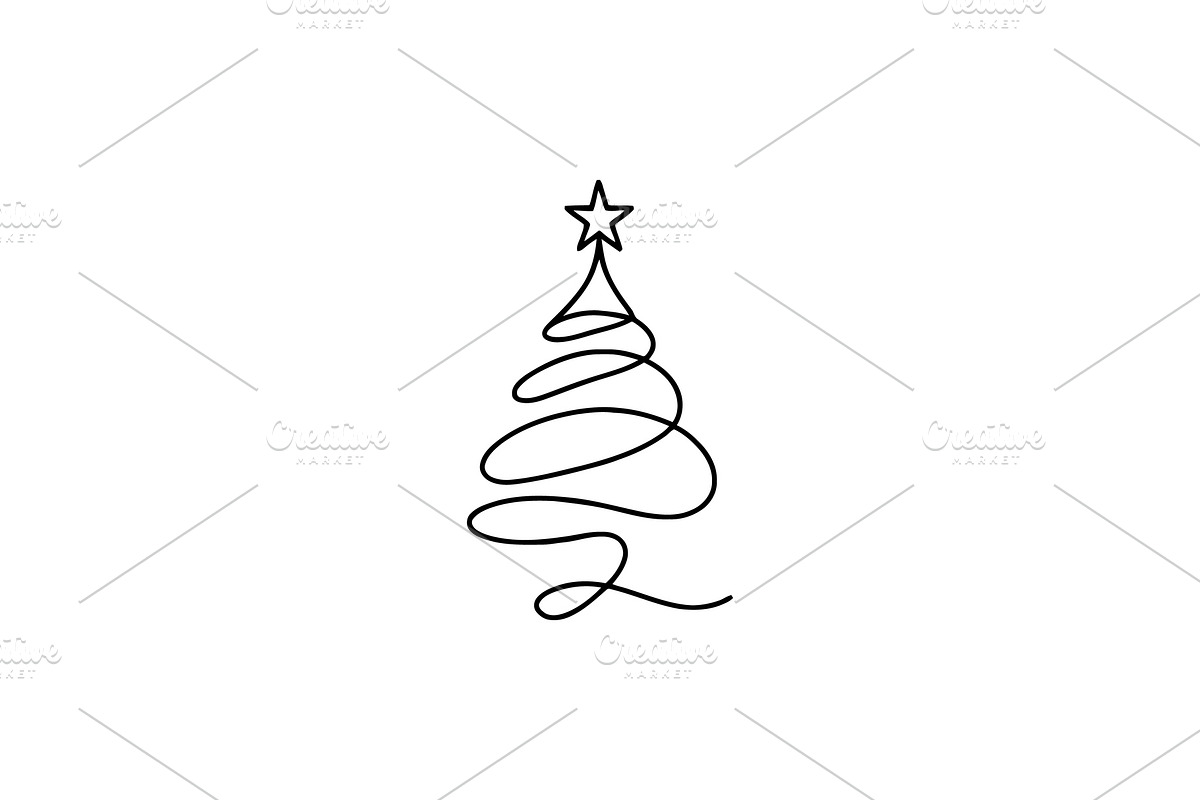 Christmas Tree Logo, a Branding & Logo Template by Vectorium Studio (Photo 1 of 2)