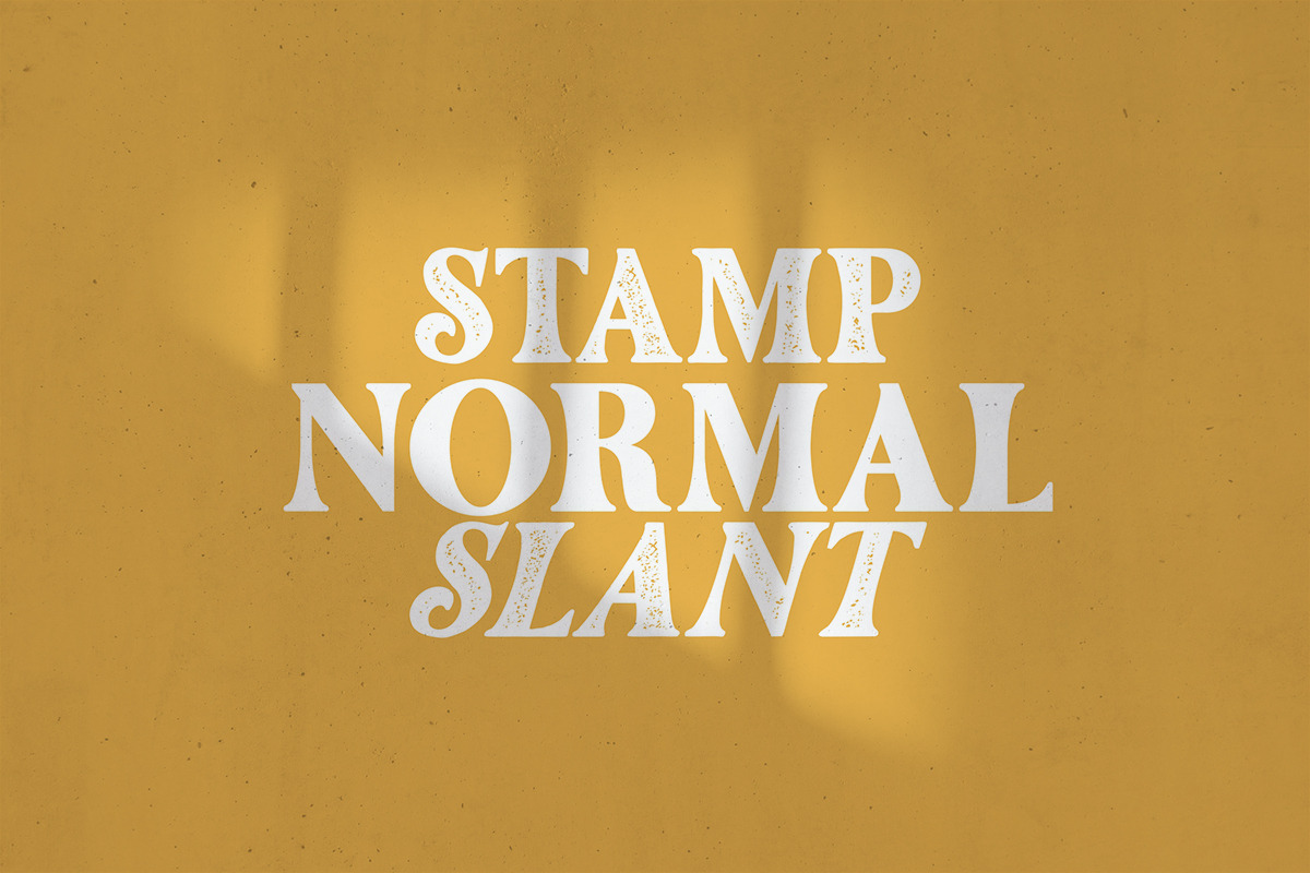 Fashion Modish / Vintage Letterpress, a Font by typeline studio (Photo 2 of 17)