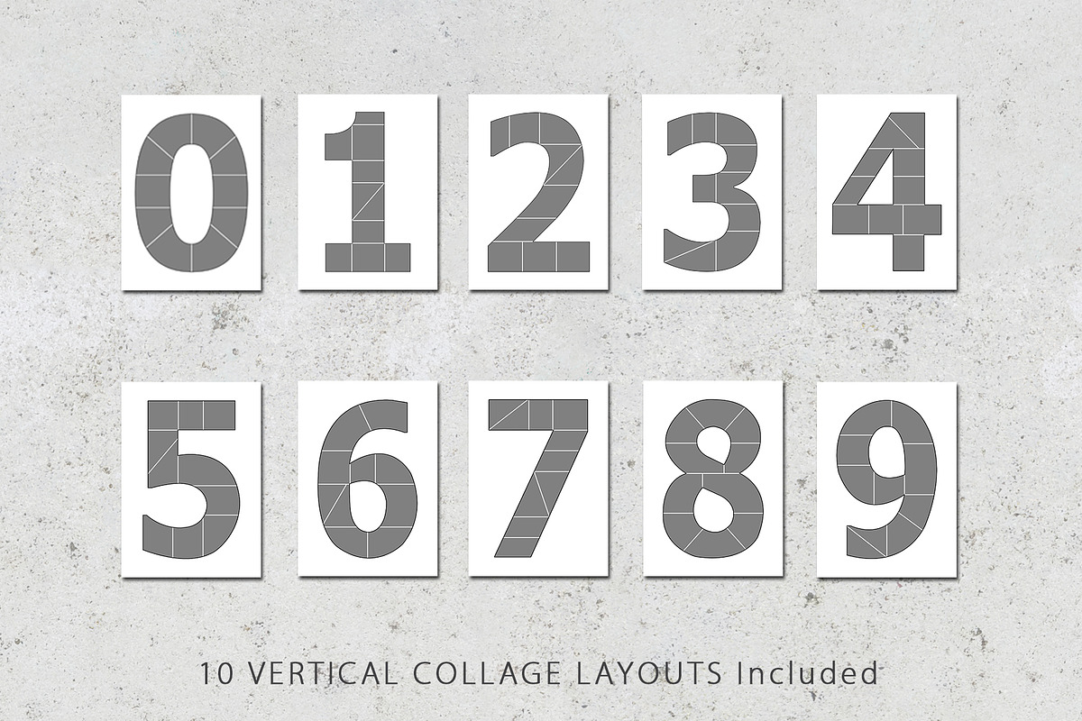 5x7 Number Photo Card Templates, a Card Template by Loveurstyle Designs (Photo 2 of 5)