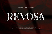 Revosa || Modern Classy Serif Font, a Serif Font by Ermedia Studio (Thumbnail 1 of 10)