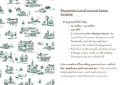 Charleston, SC Toile de Jouy Pattern, a Pattern Graphic by Hughes Studio (Thumbnail 5 of 8)