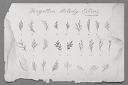 Forgotten Melody Font + EXTRAS, a Script Font by AnMark (Thumbnail 10 of 14)