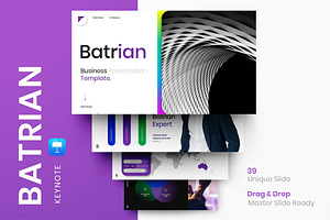 Batrian – Business Keynote Template, a Presentation Template by Dens Creative Studio