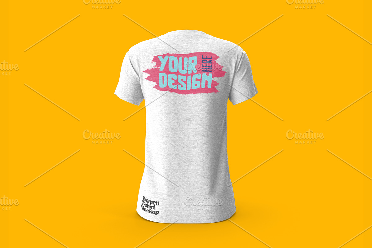 Women's T-Shirt Mockup, a Shirt Mockup by Aprndy85 (Photo 3 of 3)
