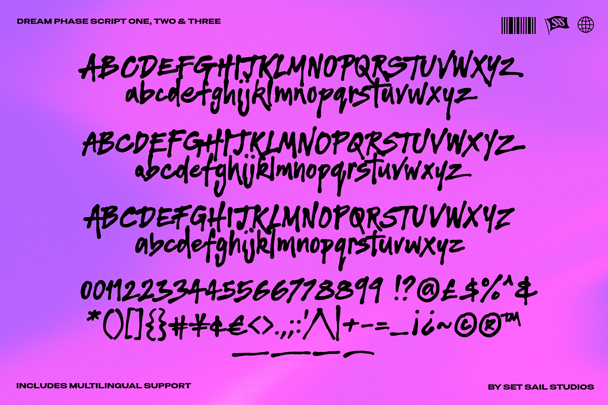 Dream Phase Font Duo, a Script Font by Sam Parrett (Photo 8 of 9)