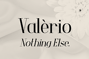 Valerio – Font Family, a Serif Font by Stefano Giliberti (Thumbnail 3 of 10)