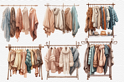 Winter Fashion Girl Clipart, an Object Illustration by Digital Xpress (Thumbnail 5 of 5)