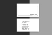 Simple Minimalist Business Card, a Business Card Template by Saman Osama (Thumbnail 5 of 8)
