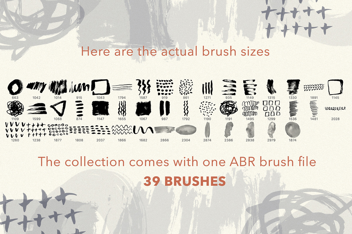Procreate & PS Stamps Bundle, a Brush Add-On by Sweet Fig (Photo 5 of 13)