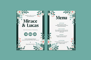 Gimare Wedding Invitation Template, an Invitation Template by iDoodle Studio