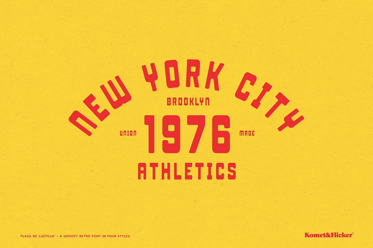 Plaza de Castillo, a Sans Serif Font by Komet & Flicker (Photo 11 of 12)