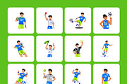 Bundle of Football World Cup, a Sport Illustration by Creative Stall (Thumbnail 8 of 11)