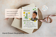 First Birthday Frog Invitation, an Invitation Template by Little Creative Scribbles (Thumbnail 4 of 6)