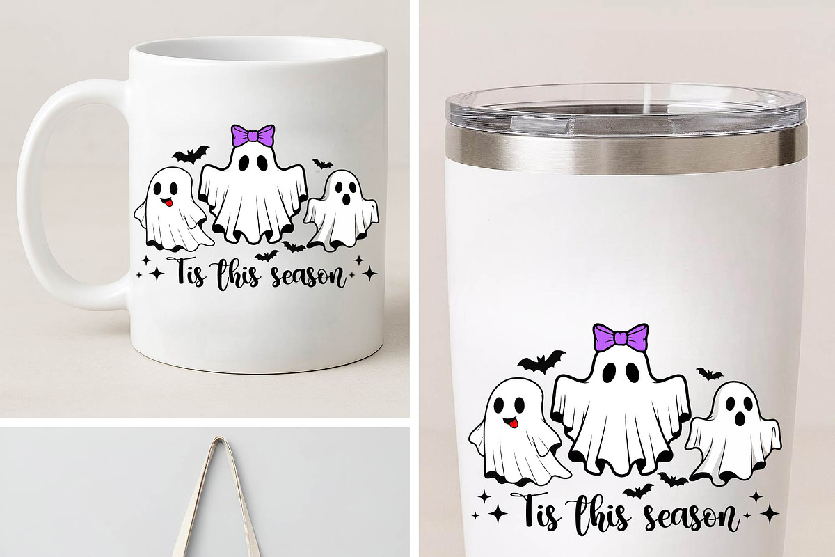Cut Halloween Ghost Png Svg, an Object Graphic by Digi_Design_World (Photo 8 of 9)