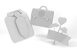 Father's Day Work Mockup