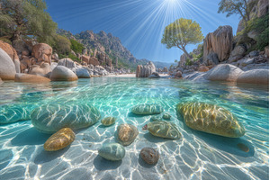 A beautiful underwater setting with, a Nature Photo by ZinetroN