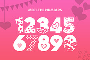 Hearts Silhouette Font, a Font by Salt & Pepper Designs (Thumbnail 3 of 5)