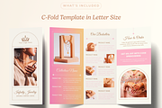 Luxury Boutiques Trifold Brochure, a Brochure Template by Creatif Foundry (Thumbnail 2 of 6)