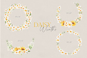 Watercolor flower - Daisy Set, an Illustration by Beigetime (Thumbnail 6 of 10)