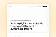 Raio - a professional landing page, a Landing Page Template by AvenisStudio (Thumbnail 1 of 3)
