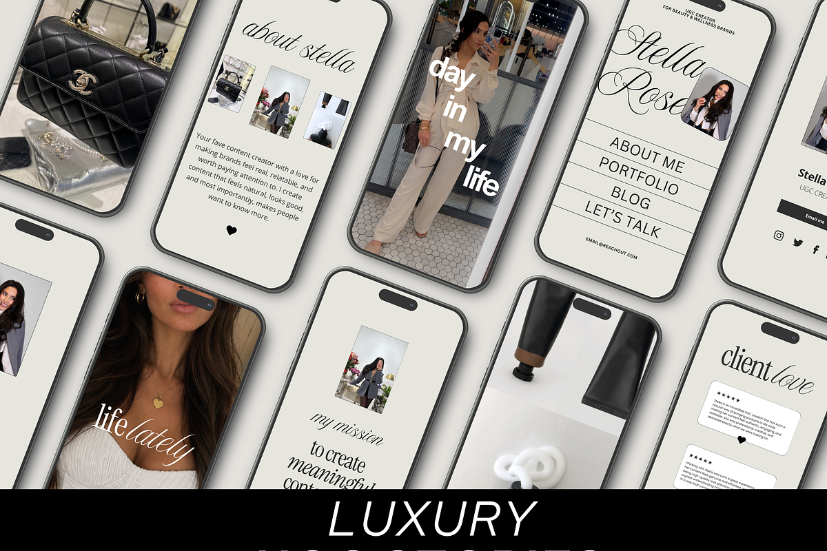 Ugc Portfolio | Ugc Website Template, a Social Media Template by Design Driven Media (Photo 4 of 12)