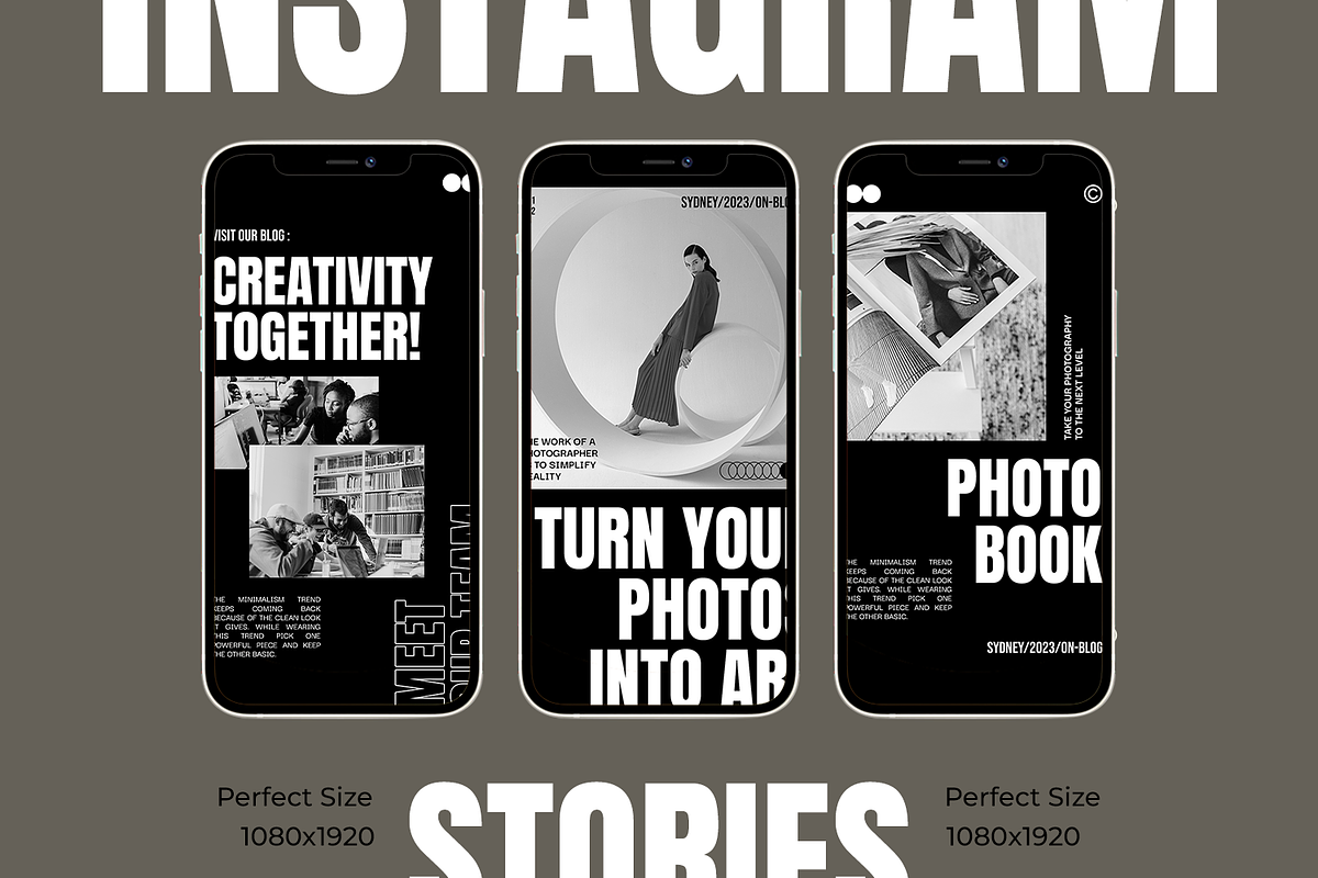 Forge Photography Instagram Template, a Social Media Template by Shinra Labs (Photo 2 of 5)