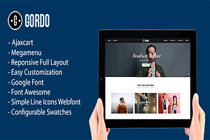 Gordo - Responsive Magento  Template