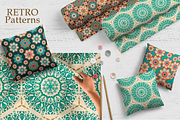 Collection of retro patterns, a Pattern Graphic by DeMih (Thumbnail 4 of 8)