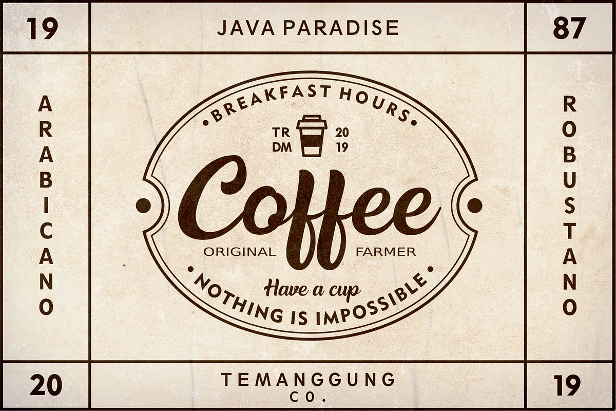 Realistica Font preview 3