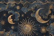 Steampunk Metal Gears Pattern, a Background Graphic by Printable Treasure (Thumbnail 2 of 4)