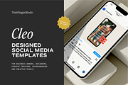 CLEO | Canva Social Media Templates, a Social Media Template by Third Ginger Studio (Thumbnail 7 of 8)