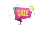 Set of colorful Sale banner designs, a Templates & Theme by Traudl's shop (Thumbnail 6 of 7)