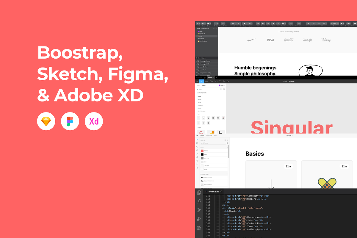 Singular SAAS Template - Bootstrap 5, a HTML Template by Fabrx Design (Photo 5 of 5)