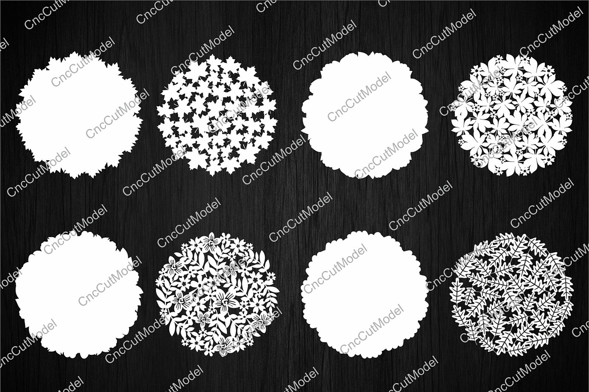 family door sign laser cutting svg, a Pattern Graphic by CncCutModel (Photo 3 of 4)