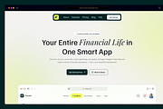 Finsaro – Financial Website Figma UI, an UI Kit Template by TNCFlow (Thumbnail 2 of 5)