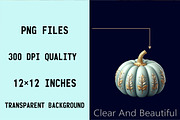 Mint Fresh Green Autumn Clipart Bund, an Illustration by SVGArt (Thumbnail 7 of 8)