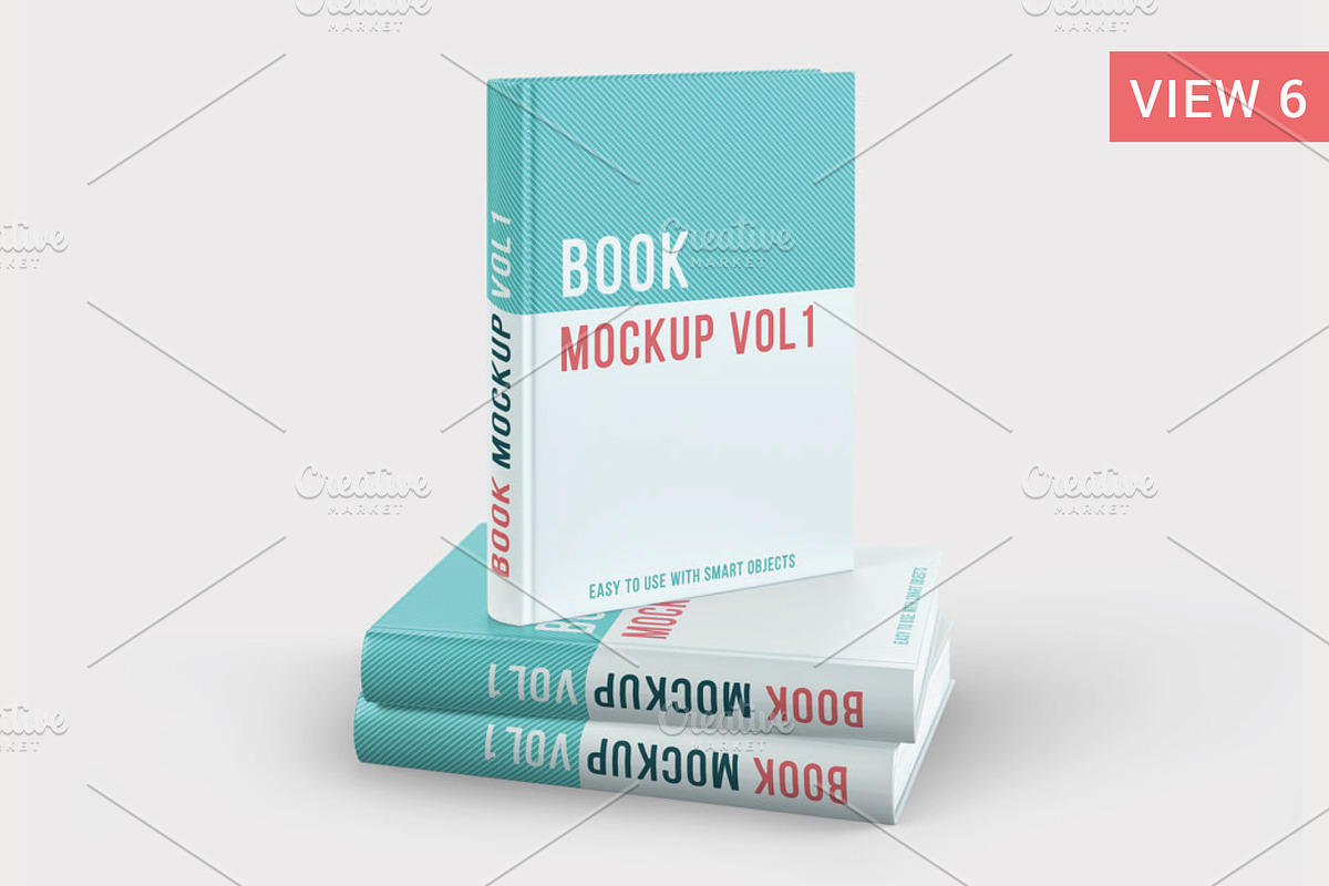 Books Mockup, a Print Template by visufactum (Photo 7 of 13)