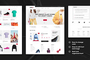 Sportswear E-Commerce Website Design, an UI Kit Template by peterdraw (Thumbnail 4 of 9)