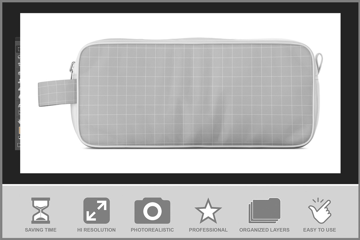 Pencil Case Mockup, a Pens & Pencil Mockup by Bruno's Shop (Photo 2 of 3)